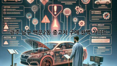 광주 남구 백운2동 중고차 구매 완벽 가이드 🚗💨